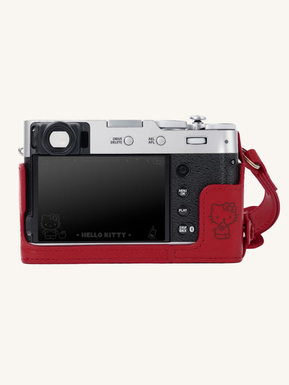 Pashari Hello Kitty Genuine Leather Camera Case for Fujifilm X100VI