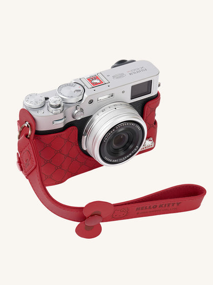 Pashari Hello Kitty Genuine Leather Camera Case for Fujifilm X100VI