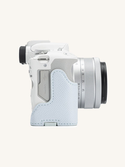 Pashari Cinnamoroll Blue Genuine Leather Camera Case for Canon R50